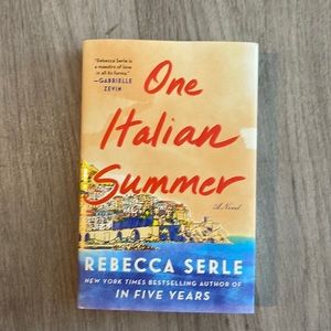 Rebecca Serle one Italian summer hard cover new release novel